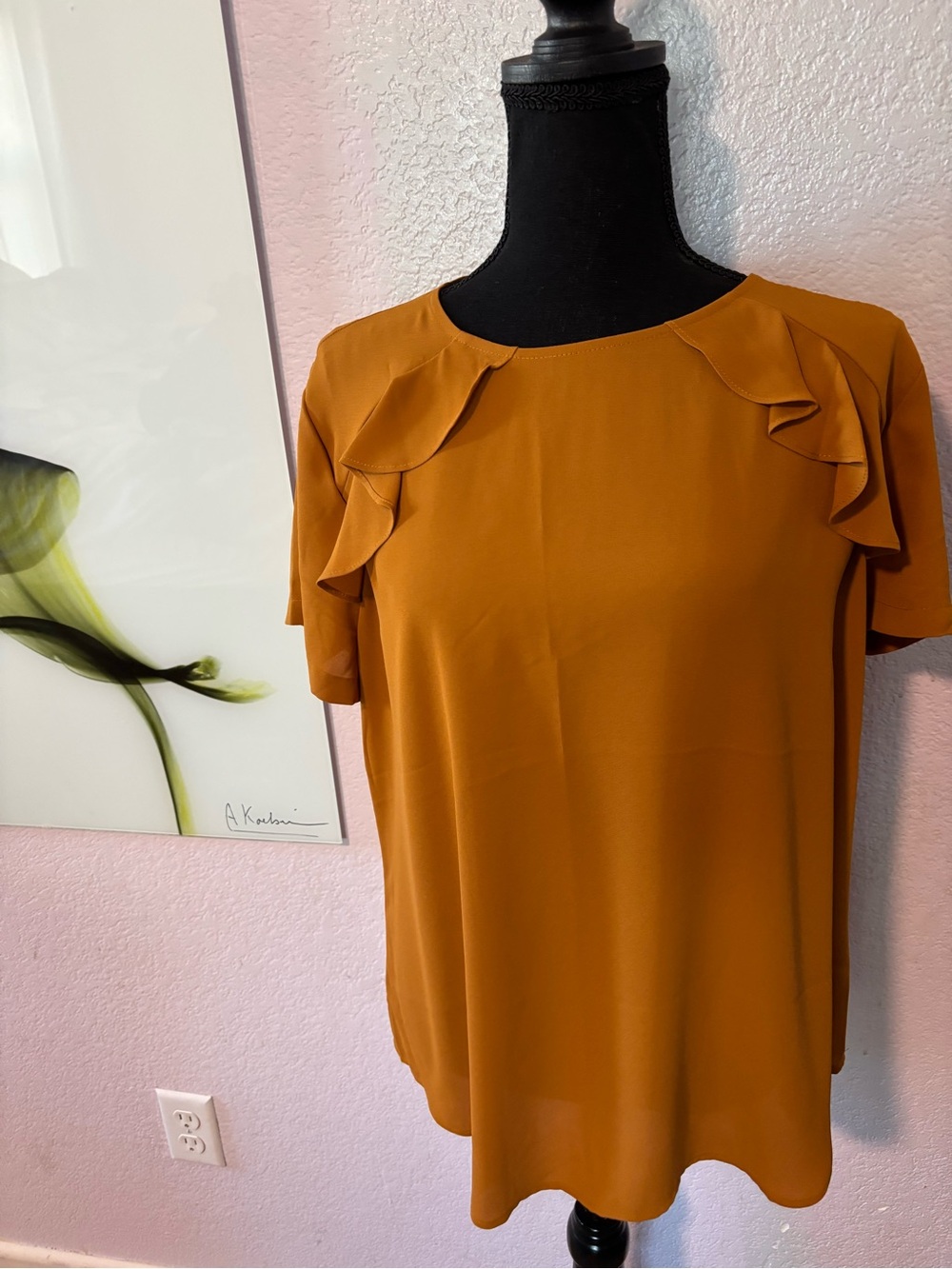 New shirt size large
